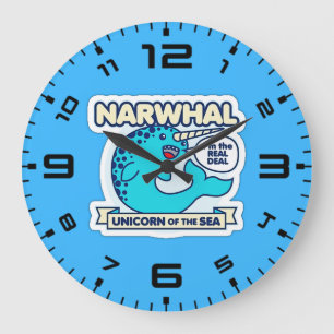 Narwhal Unicorn van het Zee Grote Klok