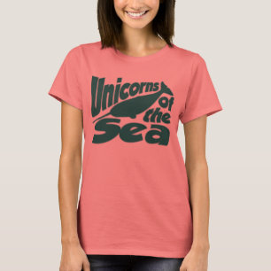 Narwhal Unicorn van het Zee T-shirt