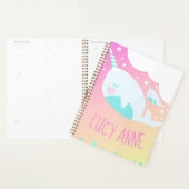 Narwhale Ombre Baby shower Pastel Planner (Display)