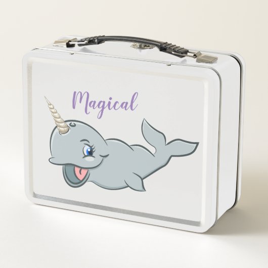 Narwhals Magical Lunchbox (Achterkant)