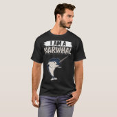 Narwhals Quote Narwhale Ik ben een Narwhal Premium T-shirt (Voorkant volledig)