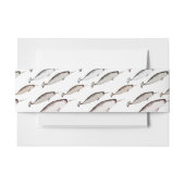 Narwhals Swim - Narwhal Pattern Uitnodigingen Wikkel (Voorkant Voorbeeld)