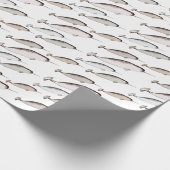 Narwhals Swim - Narwhal Whale Pattern Gift Cadeaupapier (Hoek)