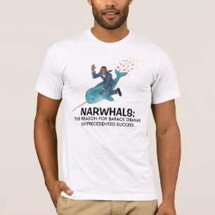 Narwhals voor Obama T-Shirt
