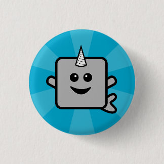 Narwhals zijn Magisch Ronde Button 3,2 Cm