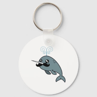 Narwhalstache Sleutelhanger