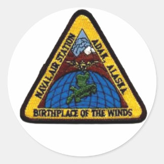 NAS Adak, Alaska Sticker "Geboorteplaats van de Wi