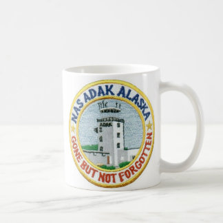 NAS Adak Coffee Cup "Gone but not vergeten" White Koffiemok