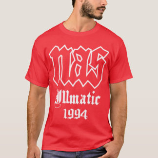 NAS ILLMATIC 1994 HIPHOP RETRO ONTWERP grappig T-shirt