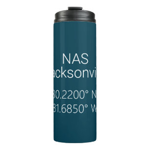 NAS Jacksonville Latitude Longitude Thermosbeker