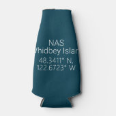 NAS Whidbey Island Latitude Longitude Flesjeskoeler (Voorkant)