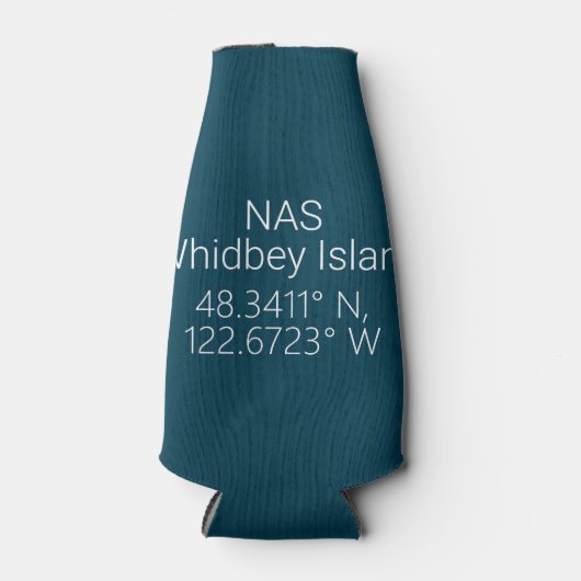 NAS Whidbey Island Latitude Longitude Flesjeskoeler (Voorkant)