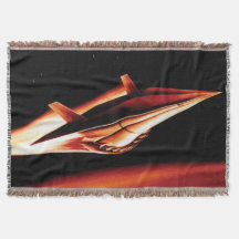 NASA Aero Space Plane Shuttle 60's artistieke conc