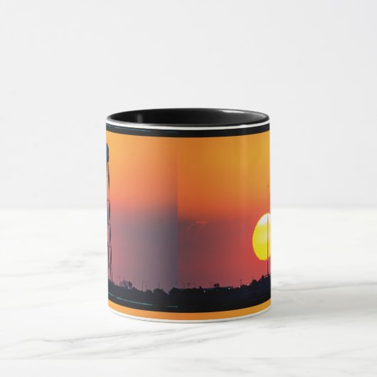 NASA Antares Rocket Sunrise Launch Mok (Midden)