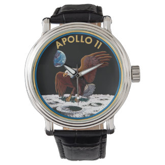 NASA Apollo 11 Logo ronde horloge