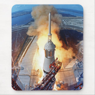 NASA Apollo 11 Maanlanding Raketlancering Muismat