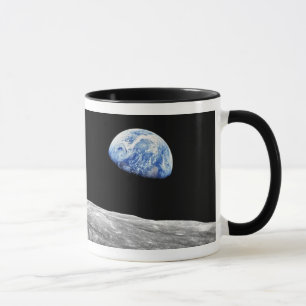 NASA Apollo 8 Earthrise Maan Maanolbaafoto Mok