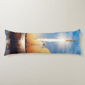 NASA Apollo 8 raketlancering Kennedy Space Center Lichaamskussen (Voorkant)