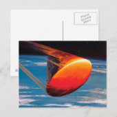 NASA Apollo Command Module Ruimtecapsule Kunstwerk Briefkaart (Voorkant / Achterkant)