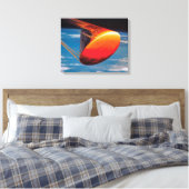 NASA Apollo Command Module Ruimtecapsule Kunstwerk Canvas Afdruk (Insitu (Slaapkamer))