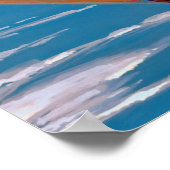 NASA Apollo Command Module Ruimtecapsule Kunstwerk Poster (Hoek)