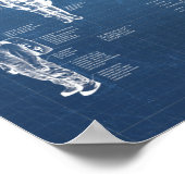 NASA Apollo Saturn V Spacecraft Command Module Poster (Hoek)