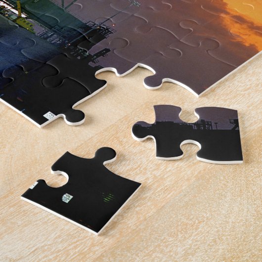 NASA Apollo Soyuz Start Sunrise Launchpad Legpuzzel (Zijkant)