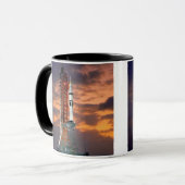 NASA Apollo Soyuz Start Sunrise Launchpad Mok (Voorkant links)