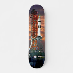 NASA Apollo Soyuz Start Sunrise Launchpad Skateboard