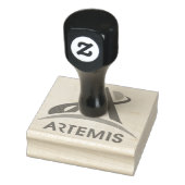 NASA Artemis Program Logo Mars 2024 Astronaut Rubberstempel (Stempel)