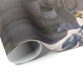 NASA Astronaut Holding Sign. - Aangepaste tekst to Cadeaupapier (Rol Hoek)