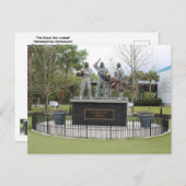 NASA-beeld De adelaar heeft Briefkaart geland (Voorkant / Achterkant)