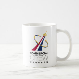 NASA Commercial Crew Program Logo Koffiemok