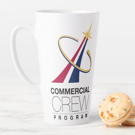 NASA Commercial Crew Program Logo Latte Mok (In situ)