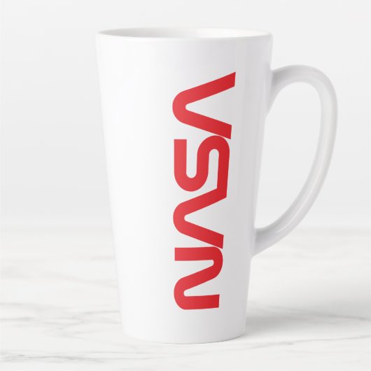 NASA Commercial Crew Program Logo Latte Mok (Rechts)