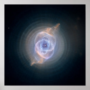 NASA - De oogvernevelaar van de kat Poster