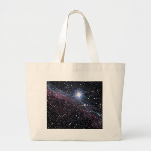 NASA ESA Veil nebula Grote Tote Bag
