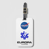 NASA Europa Clipper Logo Bagagelabel (Voorkant (verticaal))