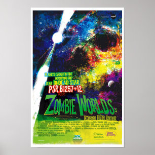 NASA Exoplaneet Reisburo Zombie Werelden Poster