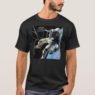 NASA First American Astronaut Spacewalk Photo T-shirt