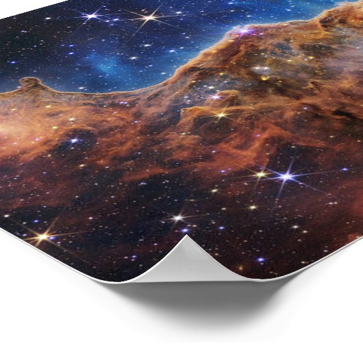 NASA James Webb Afbeelding Poster (Hoek)