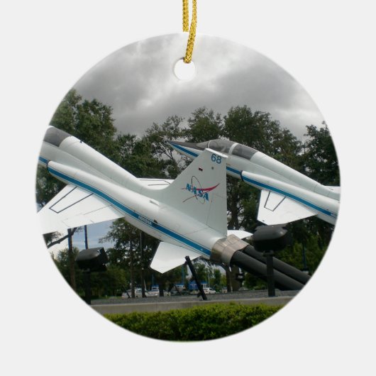 NASA Jets Keramisch Ornament (Voorkant)