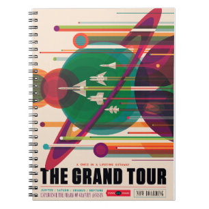 NASA/JPLS's Retro Space Poster Notitieboek