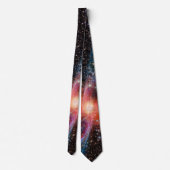 NASA JWST Red Spider Nebula Photo Stropdas (Achterkant)