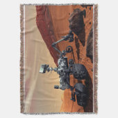 NASA Mars Curiosity Rover Artist Concept Deken (Voorkant Verticaal)
