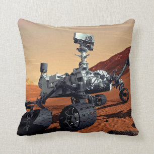 NASA Mars Curiosity Rover Kunstenaarsconcept Kussen