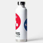 NASA Mars Perseverance Rover Logo Rocket White Waterfles (Links)