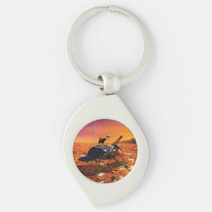 NASA Mars Polar Lander Kunstenaarsconcept Kunstwer Sleutelhanger