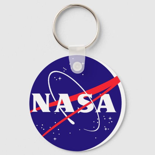 NASA Meatball Logo Sleutelhanger (Voorkant)