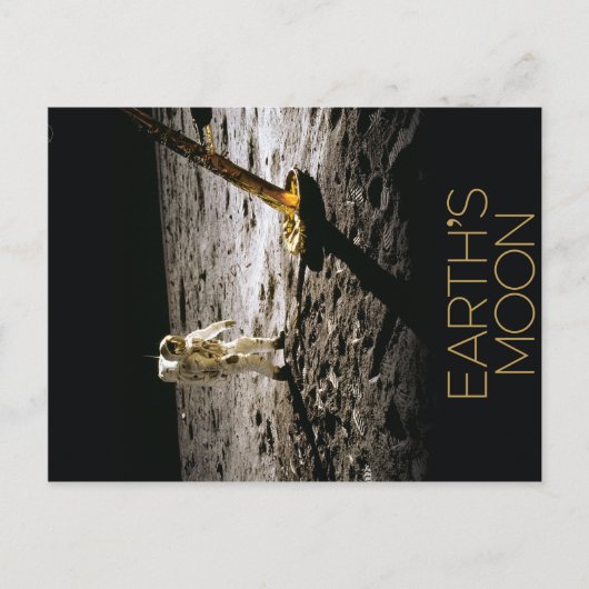 NASA Moon Poster 4 Briefkaart (Voorkant)